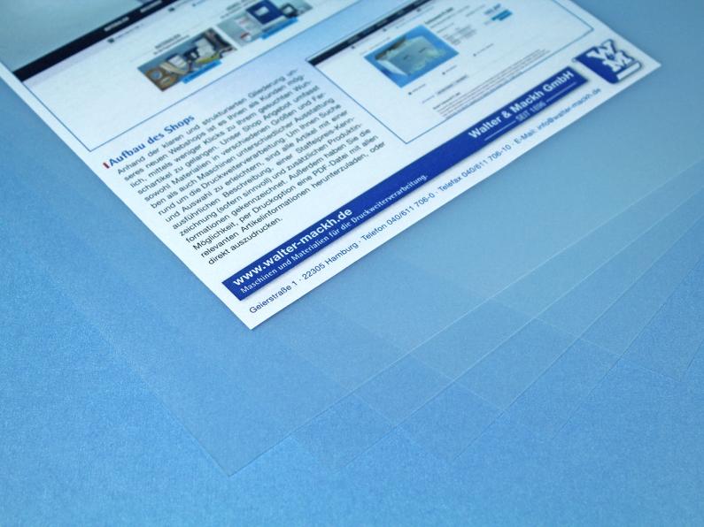 Walter & Mackh GmbH PVCZuschnitte, matt DIN A3 (420 x 297 mm