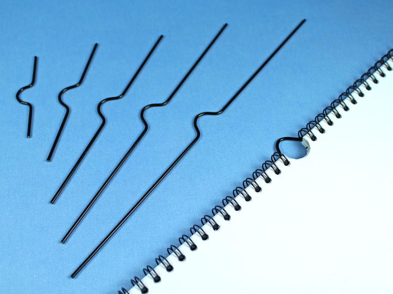 Kalenderaufhänger schwarz | 150 mm