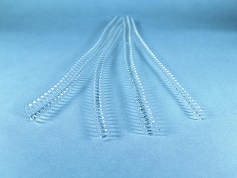 Plastikspiralen (Coilbindungen), transparent 